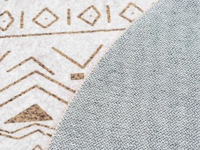 TZ Okrúhly vzorovaný koberec Sahara Rozmer: 90