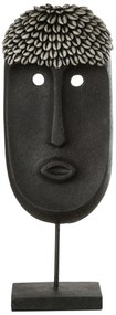 JOLIPA Čierna africká šamanská maska Variant: Väčšia