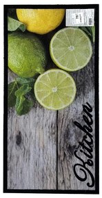 Kuchynský koberec 50x100 cm Kitchen Golden Greenery 04