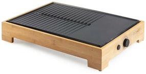 DOMO DO9271G stolný elektrický gril Plancha BambooStyle, L
