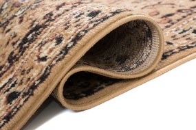 TA Koberec E951A TMAVOBÉŽOVÝ ATLAS PP Rozmer: 70x200 cm