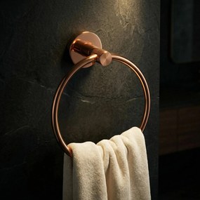 Držiak na uteráky - kruh REA MODERN RING 6610 meď