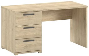 Písací stôl Forli dubový vzhľad 140cm