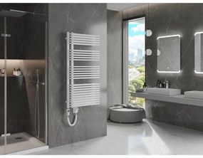 Mexen Amor, elektrické vykurovacie teleso 1200x600 mm + vykurovacia tyč 900 W, biela, W120-1200-600-2900-20