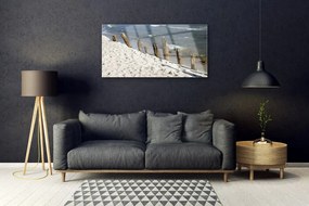 Obraz na akrylátovom skle Pláž more príroda 100x50 cm