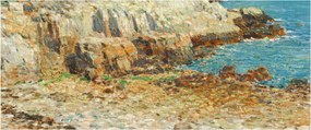 Obraz - Childe Hassam, A North East Headland, reprodukcia (120x50 cm)