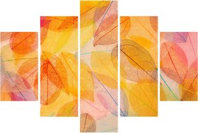 Obraz - Pozadie z jesenného lístia (150x105 cm)