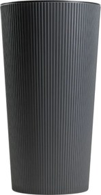Plastový květináč URBANIKA ECO 46,6x25,5 cm antracitový
