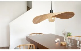 Markslöjd 108677 - Luster na lanku RAYO 1xE27/40W/230V béžová/bambus