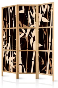 Artgeist Japonský paraván - Japanese Style: Bamboo [Room Dividers] Veľkosť: 135x161