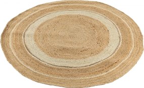 TA Koberec 1463 HNEDÁ OKRÚHLA JUTA Rozmer: 240x240 cm