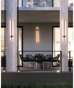 Azzardo AZ5339 - LED Vonkajšie nástenné svietidlo GUIDO LED/12W/230V IP54