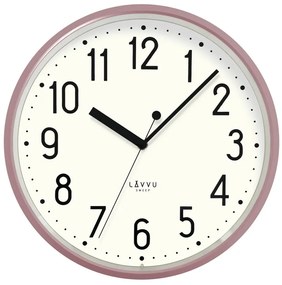 LAVVU Ružové hodiny, pr. 29,5 cm