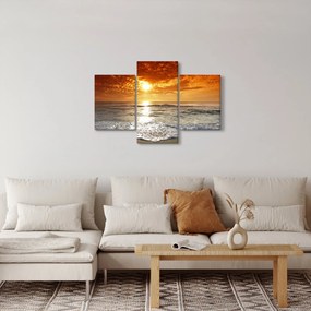 Obraz západ slnka na Korzike (90x60 cm)