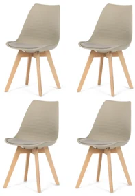 Súprava jedálenských stoličiek CT-X7055 CAP, 4 ks