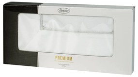 OBRUS MADELE 40X180 CM BIELY