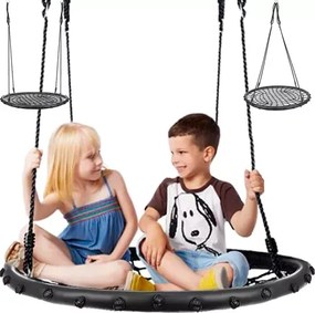 Záhradná hojdačka, bocianie hniezdo 100 cm s nosnosťou 150 kg