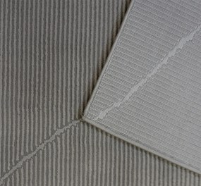 BE Koberec Zurich 1903 GREY – sivý obdĺžnikový Rozmer: 200x290 cm