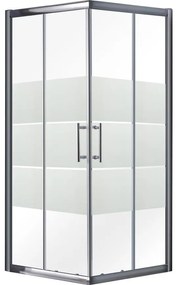 Sprchový kút Mario 90 Sklo-chróm