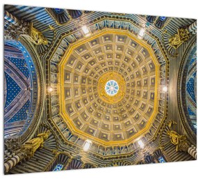 Obraz stropu Sienského kostola (70x50 cm)