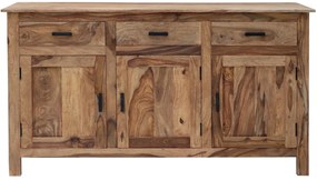 furniture-nabytek.cz - Kuchynská komoda z masívneho dreva palisander 160x45x90