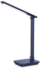 Stolná lampa Platinet 5 W, silná batéria + USB, modrá