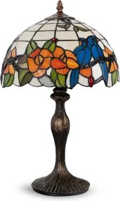 Brilagi - Tiffany vitrážová stolová lampa JUNGLE 1xE27/60W/230V