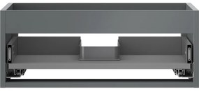 Mexen Box-A, závesná skrinka 60 cm, 1 zásuvka, grafitová matná, 91AX0-0600-235-1-66