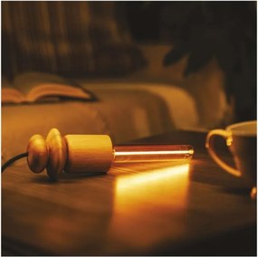 LED žiarovka DECO FLAME T30 teplá biela