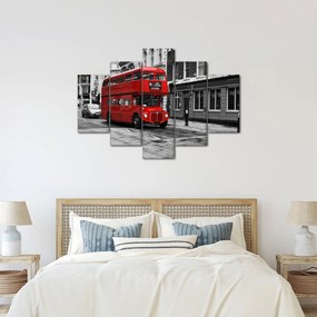 Obraz -Londýn s autobusom (150x105 cm)