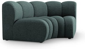 Tyrkysový ženilkový modul pohovky (variabilný roh) Lupine – Micadoni