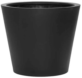 Kvetináč Fiberstone Bucket M čierny 58x50 cm