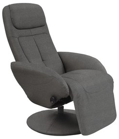 Polohovacie kreslo Optima 2, sivá