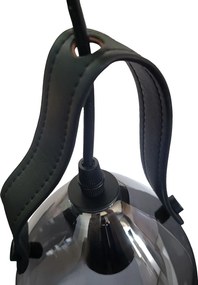 Toolight Toolight, závesné svietidlo 1xE27, APP1774-1CP, čierna-šedá, OSW-09664