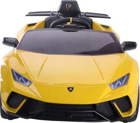 LEAN CARS Lamborghini Huracan batérie auto žltá