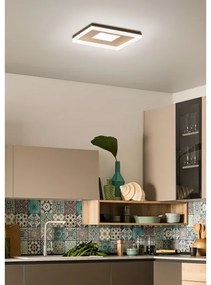 Redo 01-2000 - LED stmievateľné stropné svietidlo MAYA LED/55W/230V 51x51 cm zlaté