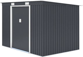 Záhradný domček plocha 261 x 181 cm (šedá)