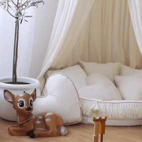 Boho vankúš hviezda vanilka 50 cm