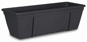 Kvetináč Anversa 50x19x16h 10lt Antracit Be54005