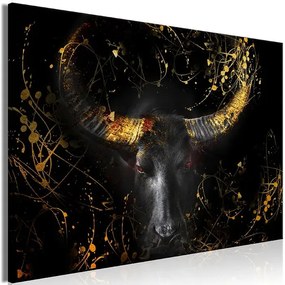 Obraz - Enraged Bull (1 Part) Vertical - Third Variant Veľkosť: 120x80, Verzia: Premium Print