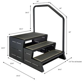 Moderné schody SWIMSTEP