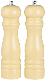 IB Laursen Súprava 2 drevených svetlo žltých mlynčekov na soľ a korenie LIGHT YELLOW