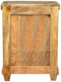 furniture-nabytek.cz - Nočný stolík masív z dreva mango 45x60x40