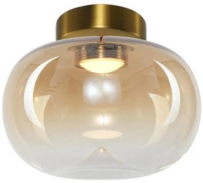 Milagro LED Stropné svietidlo VASO LED/4W/230V pr. 18 cm zlatá/dymová MI2634