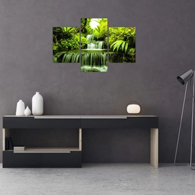 Obraz - Indonézske vodopády (90x60 cm)