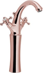 Ružová stojančeková umývadlová batéria Antea – Sapho