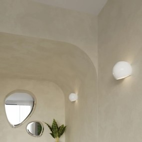 Sollux Lighting Lakované nástenné svietidlo GLOBE biely lesk