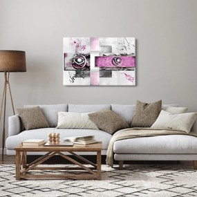 Obraz abstrakcie (90x60 cm)