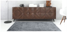 Dekorstudio Kožušinový koberec OSLO TX design - Sivý Rozmer koberca: 80x140cm