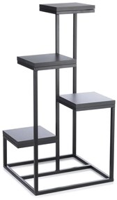 Květinový stojan LOFT 79 cm černý